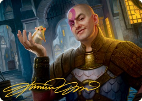 Minsc, Beloved Ranger Art Card (Gold-Stamped Signature) [Dungeons & Dragons: Adventures in the Forgotten Realms Art Series] | Good Games Adelaide SA