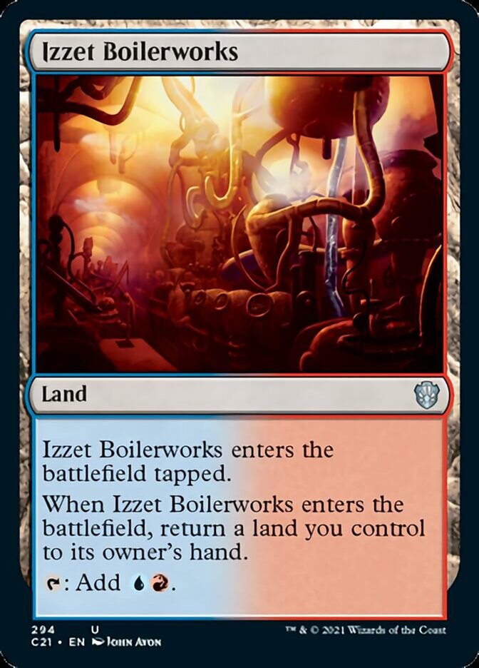 Izzet Boilerworks [Commander 2021] | Good Games Adelaide SA