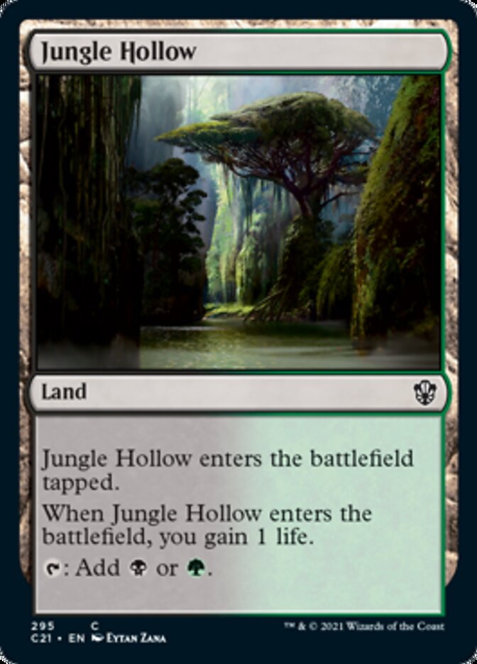 Jungle Hollow [Commander 2021] | Good Games Adelaide SA