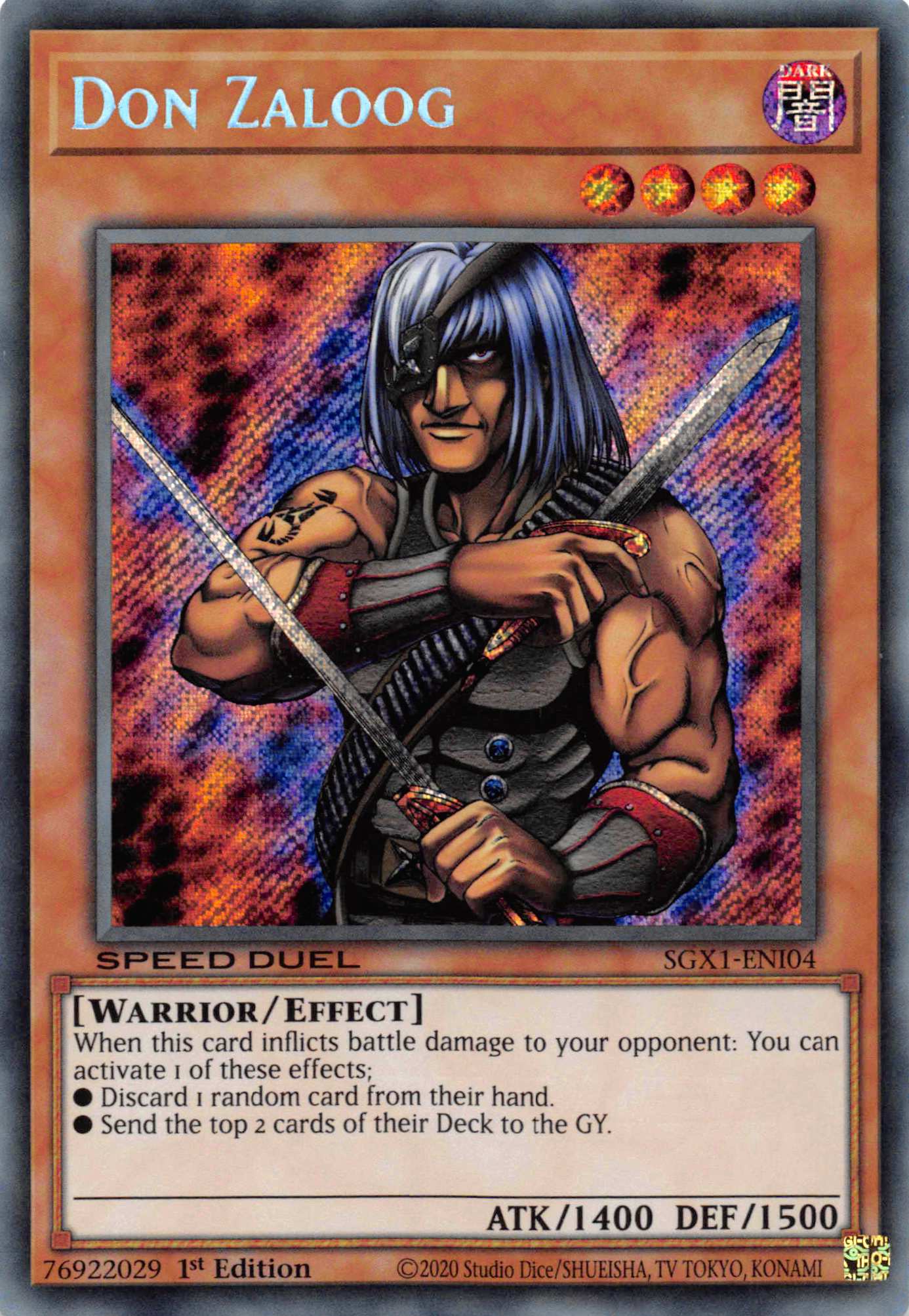 Don Zaloog [SGX1-ENI04] Secret Rare | Good Games Adelaide SA