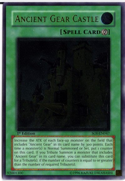 Ancient Gear Castle (UTR) [SOI-EN047] Ultimate Rare | Good Games Adelaide SA
