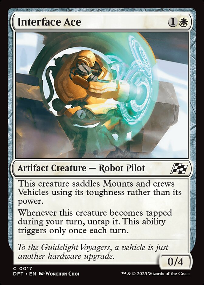 Interface Ace 17 (Aetherdrift)  - Foil | Good Games Adelaide SA