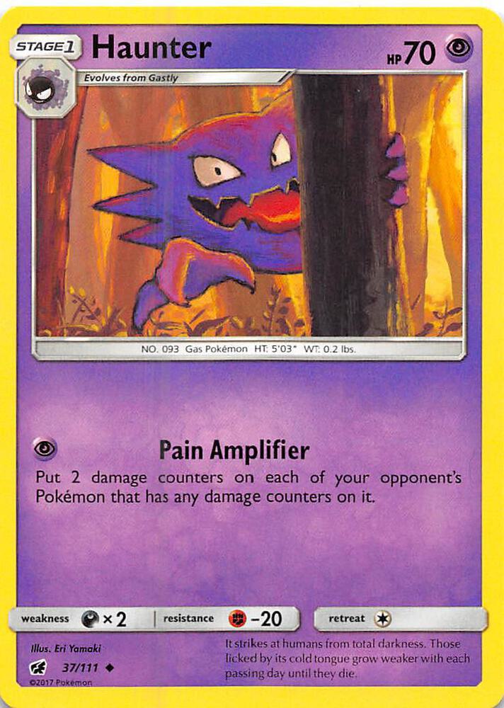 Haunter 37/111 (SM - Crimson Invasion)  | Good Games Adelaide SA