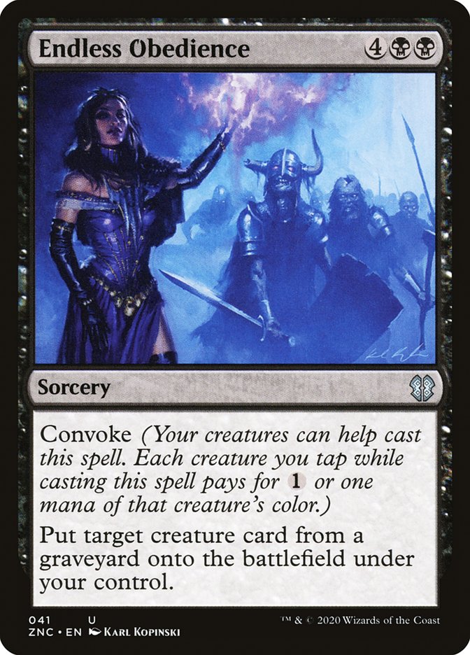 Endless Obedience 41 (Commander: Zendikar Rising)  | Good Games Adelaide SA