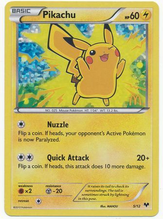 Pikachu (5/12) [McDonald's Promos: 2014 Collection] | Good Games Adelaide SA