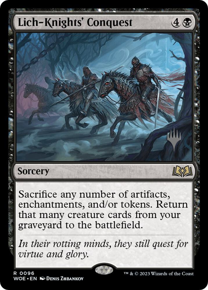 Lich Knights Conquest 96 (Promo Pack: Wilds of Eldraine)  | Good Games Adelaide SA