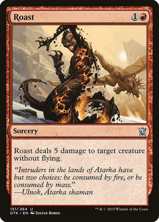 Roast 151 (Dragons of Tarkir)  - Foil | Good Games Adelaide SA