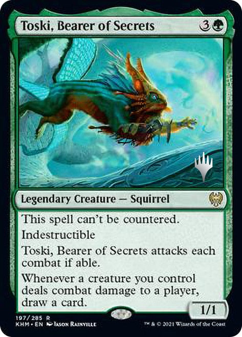 Toski, Bearer of Secrets (Promo Pack) [Kaldheim Promos] | Good Games Adelaide SA