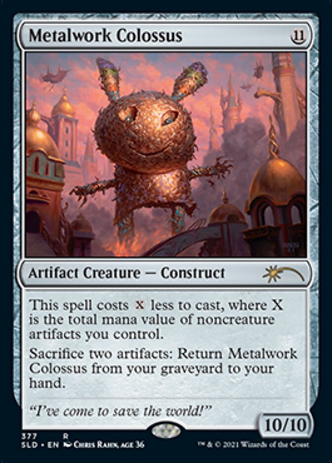 Metalwork Colossus (377) [Secret Lair Drop Series] | Good Games Adelaide SA