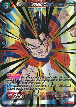 Miraculous Comeback Ultimate Gohan [BT2-006] | Good Games Adelaide SA