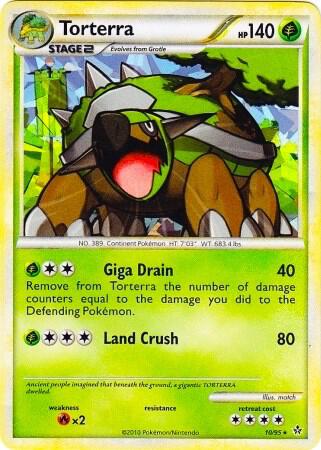Torterra 10 95 Cracked Ice Holo 010/095 (League & Championship Cards)  - Holofoil | Good Games Adelaide SA
