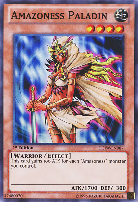 Amazoness Paladin [LCJW-EN087] Super Rare | Good Games Adelaide SA