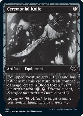 Ceremonial Knife [Innistrad: Double Feature] | Good Games Adelaide SA