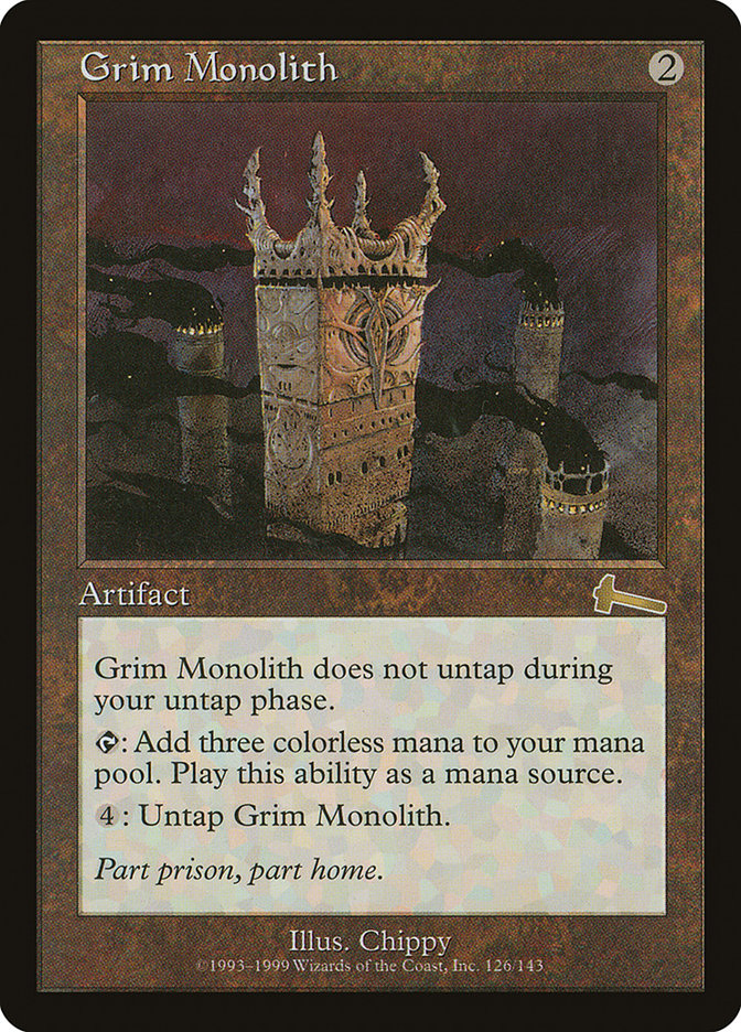 Grim Monolith 126 (Urza's Legacy)  | Good Games Adelaide SA