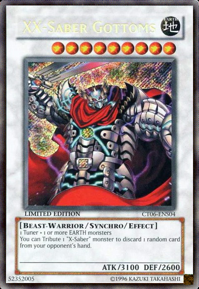 XX-Saber Gottoms [CT06-ENS04] Secret Rare | Good Games Adelaide SA