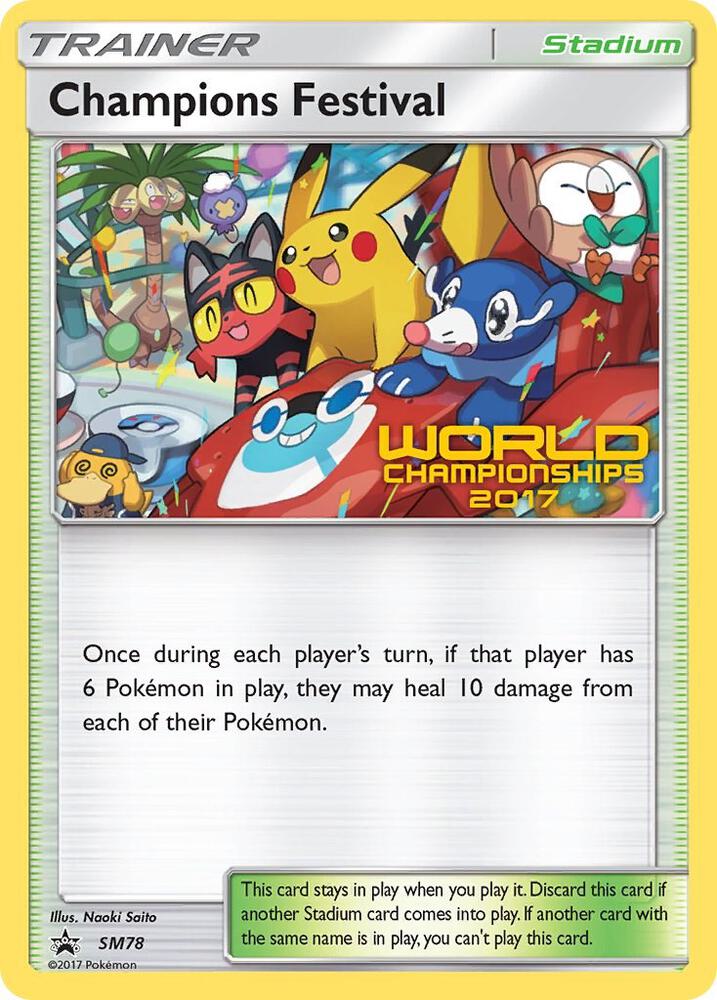 Champions Festival World Championships 2017 SM78 (SM Promos)  | Good Games Adelaide SA