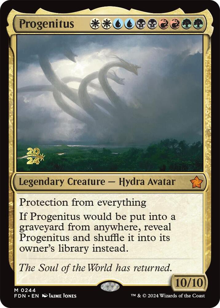 Progenitus 244 (Prerelease Cards)  - Foil | Good Games Adelaide SA