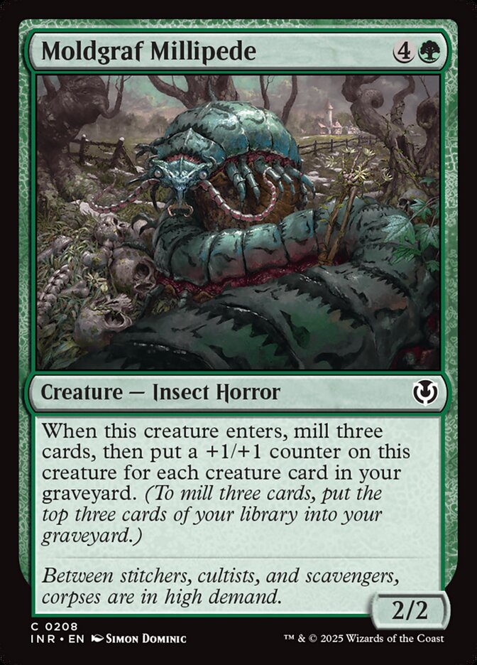 Moldgraf Millipede 208 (Innistrad Remastered)  | Good Games Adelaide SA