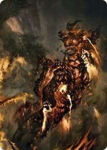 Pyre Spawn Art Card 48 (Art Series: Innistrad: Crimson Vow)  | Good Games Adelaide SA
