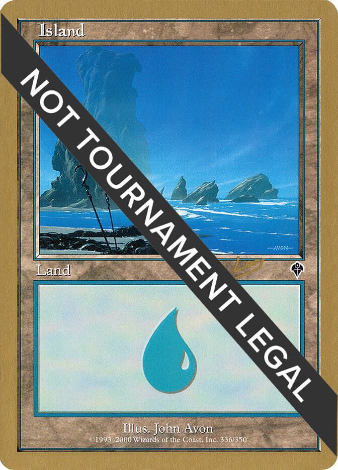 Island 336 2002 Raphael Levy INV  (World Championship Decks)  | Good Games Adelaide SA