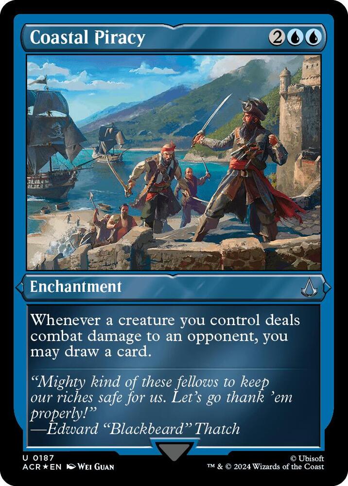 Coastal Piracy 187 (Universes Beyond: Assassin's Creed)  - Foil | Good Games Adelaide SA