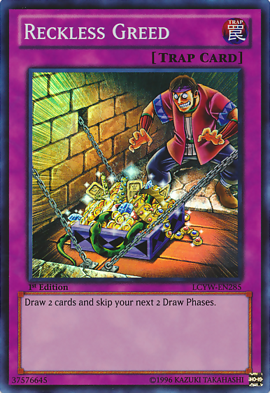 Reckless Greed [LCYW-EN285] Super Rare | Good Games Adelaide SA