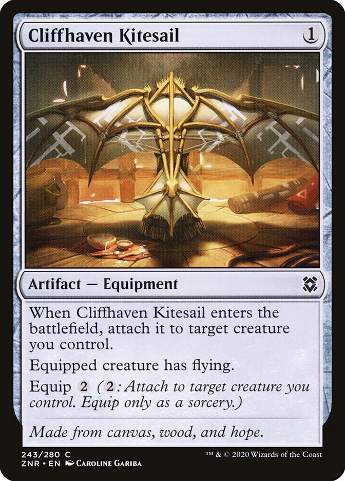 Cliffhaven Kitesail 243 (Zendikar Rising)  - Foil | Good Games Adelaide SA