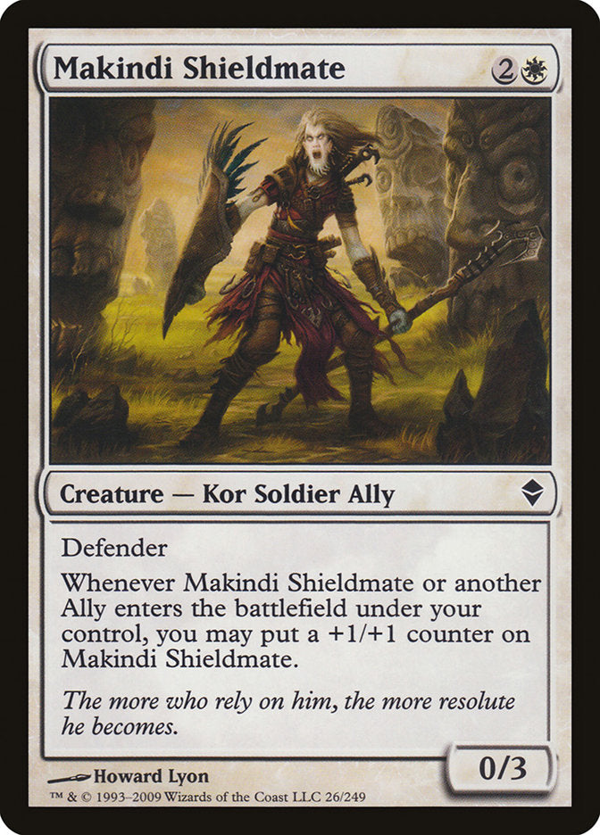 Makindi Shieldmate [Zendikar] | Good Games Adelaide SA