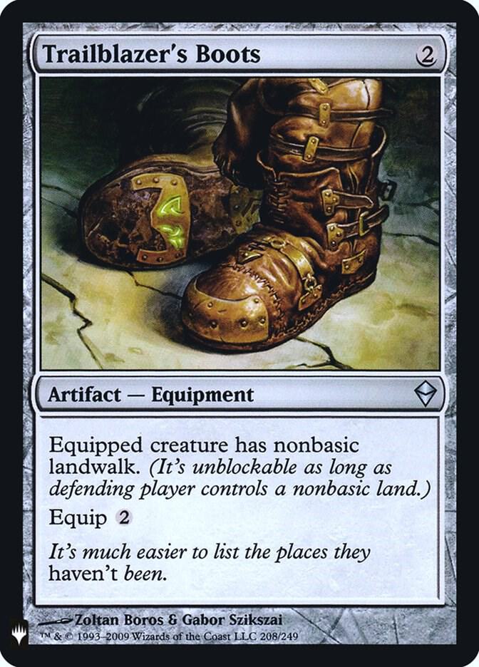 Trailblazers Boots 208 (The List Reprints)  - Foil | Good Games Adelaide SA