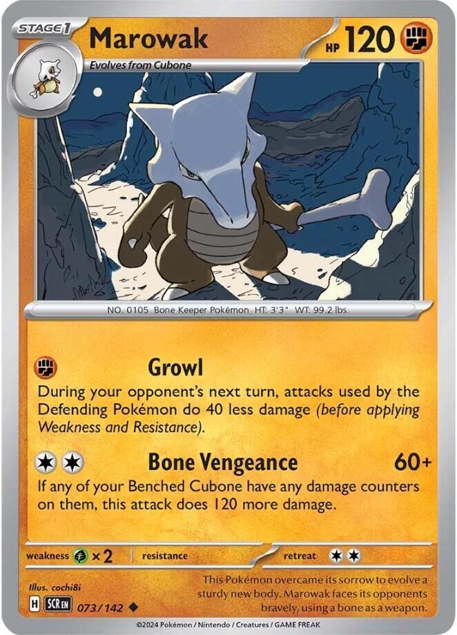Marowak 073/142 (SV07: Stellar Crown)  | Good Games Adelaide SA