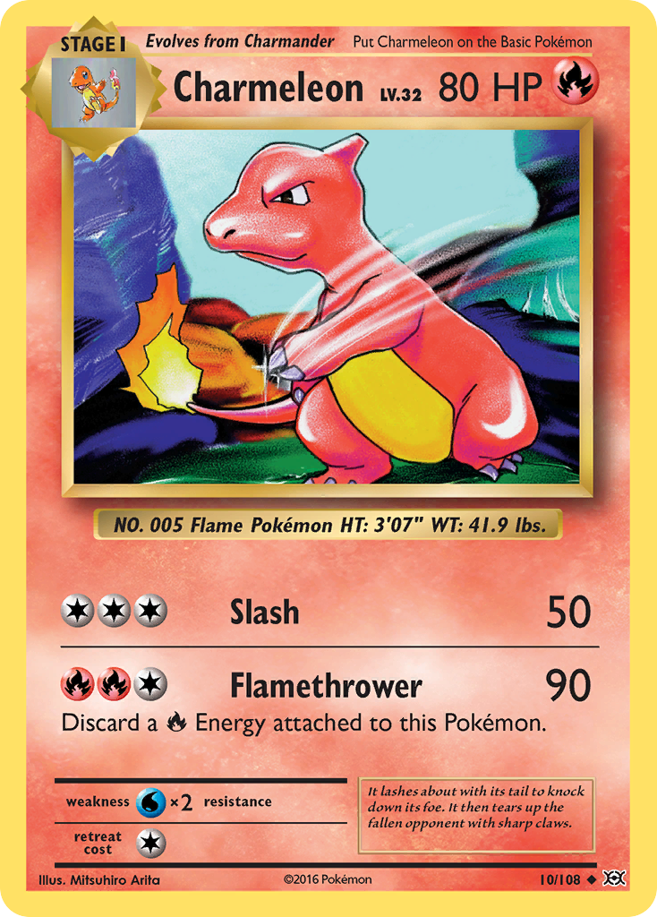 Charmeleon (10/108) [XY: Evolutions] | Good Games Adelaide SA