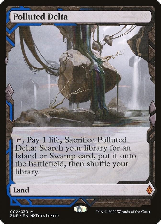 Polluted Delta 2 (Zendikar Rising Expeditions)  - Foil | Good Games Adelaide SA