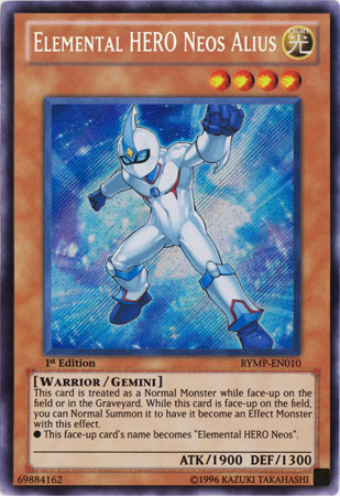Elemental HERO Neos Alius [RYMP-EN010] Secret Rare | Good Games Adelaide SA
