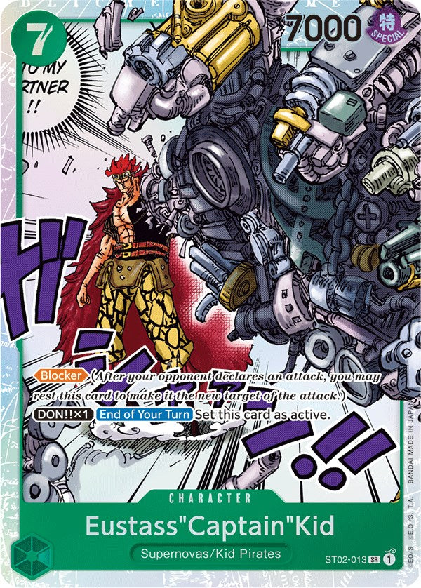 Eustass"Captain"Kid (013) [Starter Deck: Worst Generation] | Good Games Adelaide SA