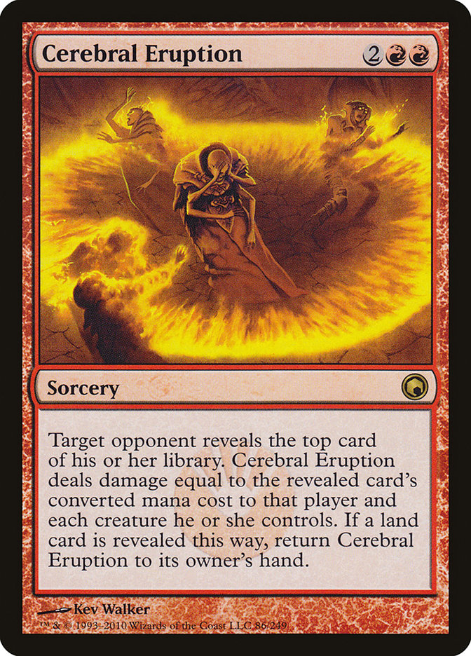 Cerebral Eruption 86 (Scars of Mirrodin)  | Good Games Adelaide SA