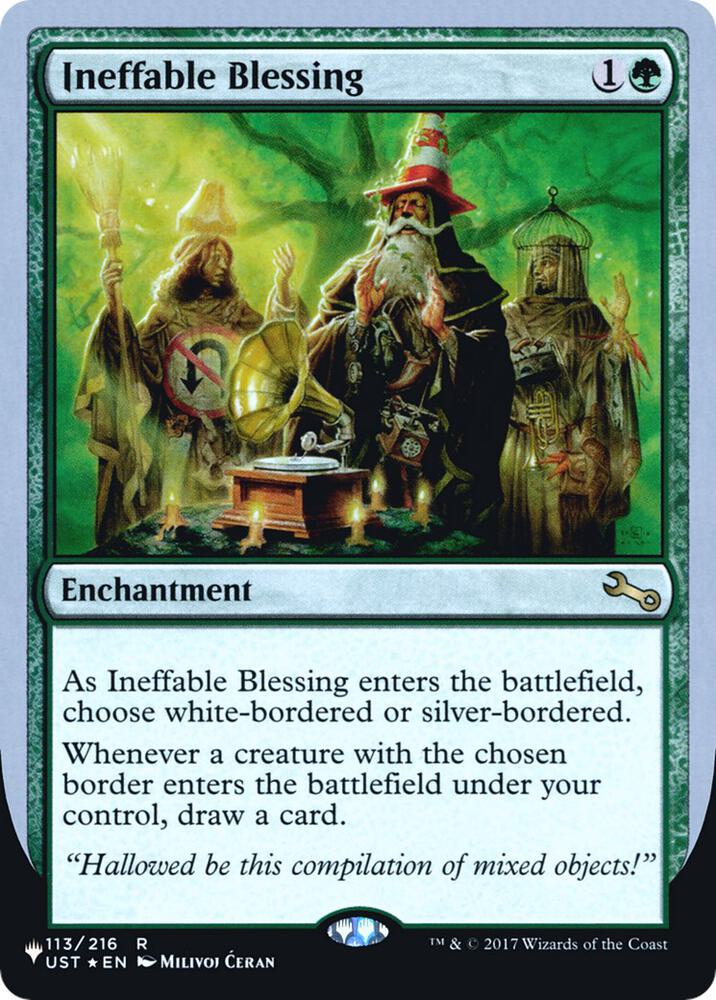 Ineffable Blessing C 113/216 (The List Reprints)  - Foil | Good Games Adelaide SA
