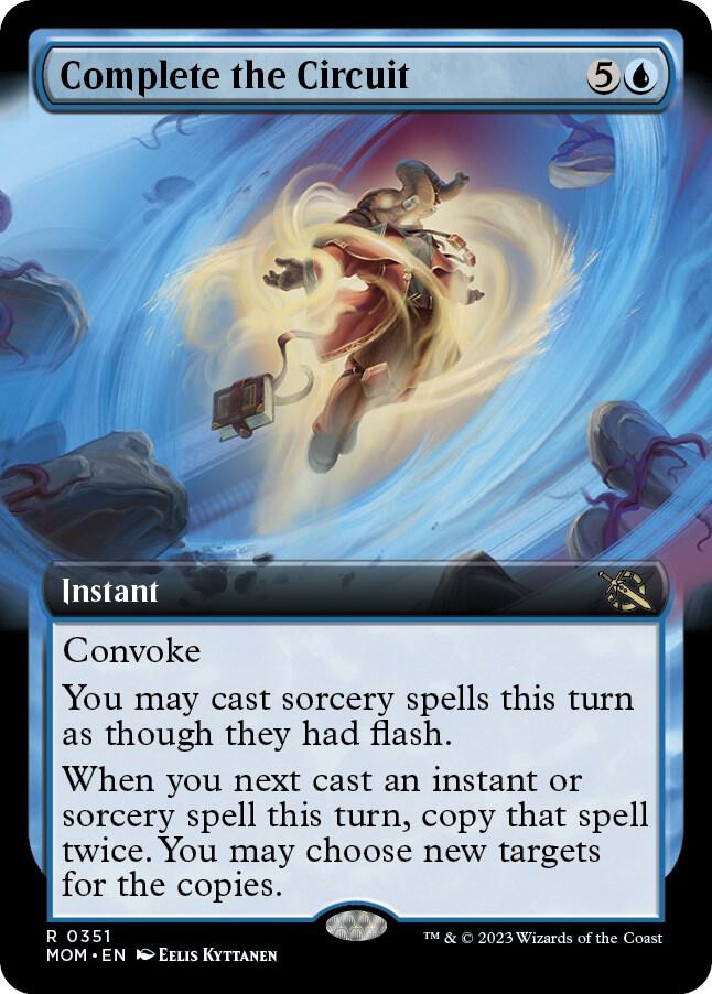 Complete the Circuit 351 (March of the Machine)  - Extended Art Foil | Good Games Adelaide SA
