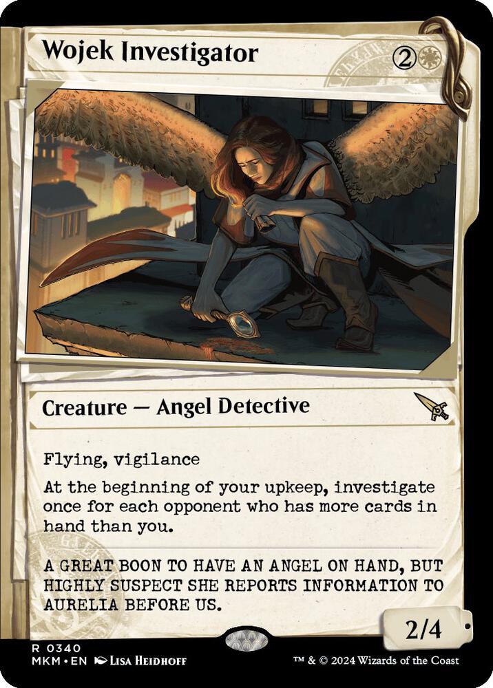 Wojek Investigator 340 (Murders at Karlov Manor)  - Foil | Good Games Adelaide SA