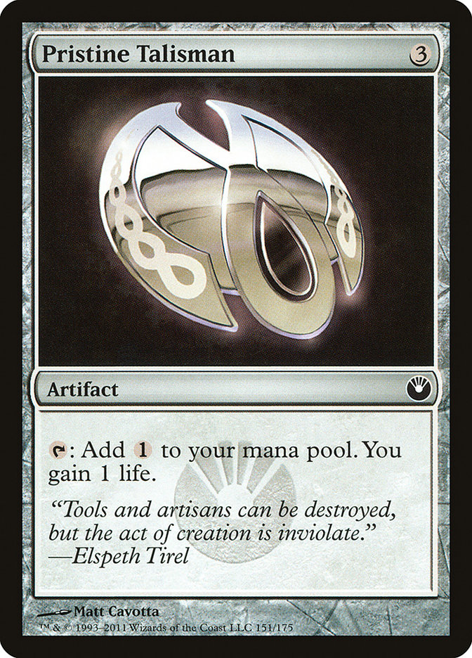Pristine Talisman [New Phyrexia Promos] | Good Games Adelaide SA