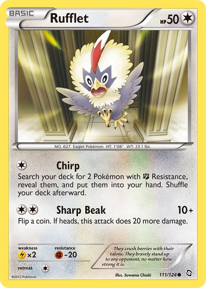 Rufflet 111/124 (Dragons Exalted)  | Good Games Adelaide SA