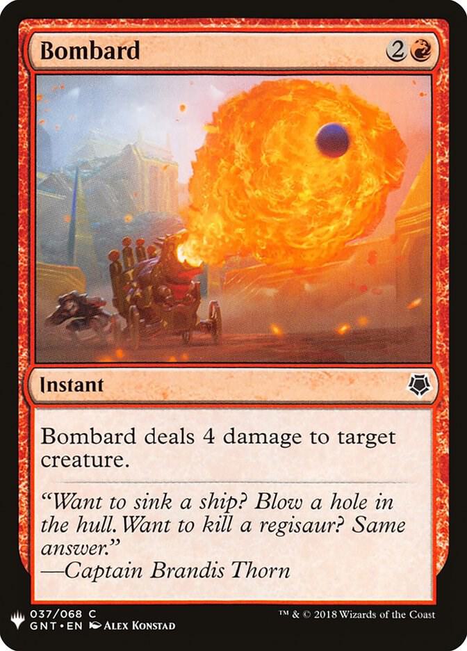 Bombard 37 (The List Reprints)  | Good Games Adelaide SA
