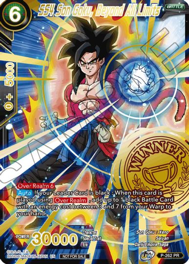 SS4 Son Goku, Beyond All Limits (Alternate Art Set 2021 Vol. 3) (P-262) [Tournament Promotion Cards] | Good Games Adelaide SA