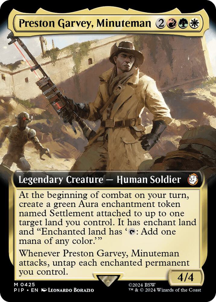 Preston Garvey, Minuteman 425 (Universes Beyond: Fallout)  - Foil | Good Games Adelaide SA