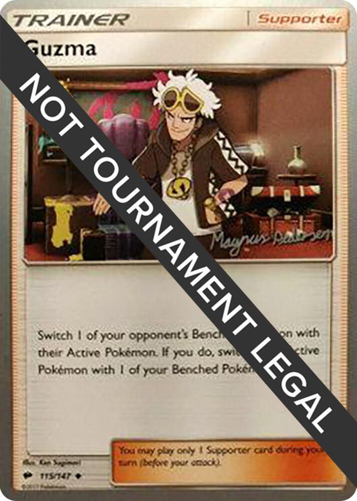 Guzma 2018 Magnus Pedersen 115/147 (World Championship Decks)  | Good Games Adelaide SA