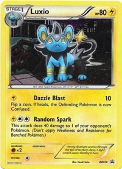 Luxio (BW34) (Cosmos Holo) [Black & White: Black Star Promos] | Good Games Adelaide SA