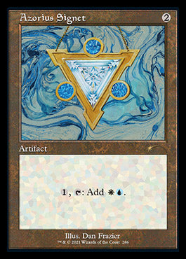 Azorius Signet (Retro) [Secret Lair Drop Series] | Good Games Adelaide SA