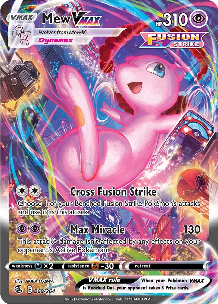 Mew VMAX (269/264) [Sword & Shield: Fusion Strike] | Good Games Adelaide SA