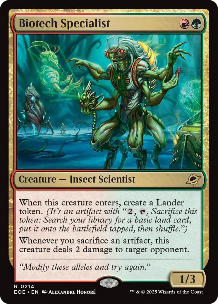 Biotech Specialist [Edge of Eternities] | Good Games Adelaide SA