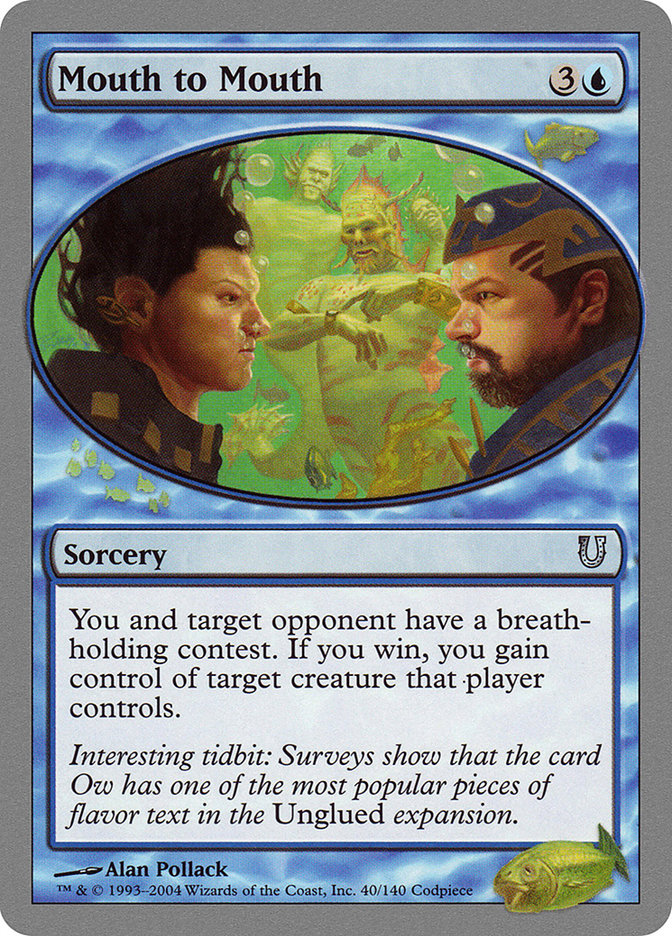 Mouth to Mouth 40 (Unhinged)  - Foil | Good Games Adelaide SA