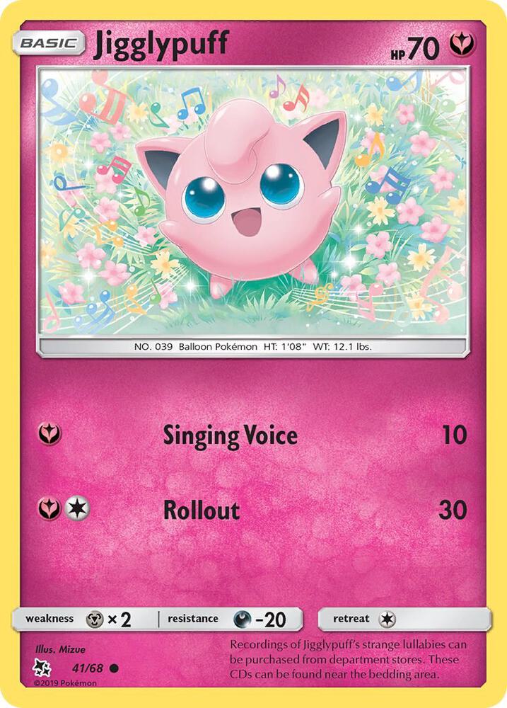 Jigglypuff 41/68 (Hidden Fates)  | Good Games Adelaide SA